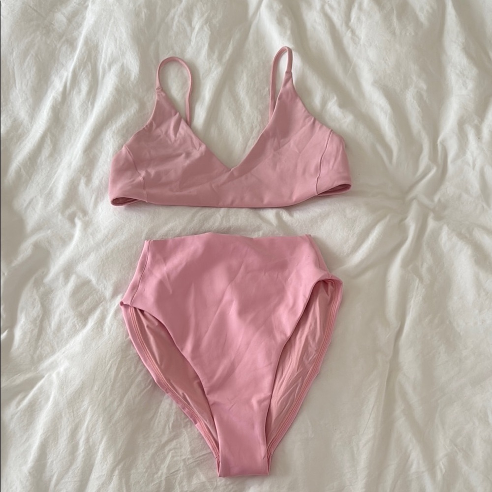 Left On Friday Pink Bikini Set